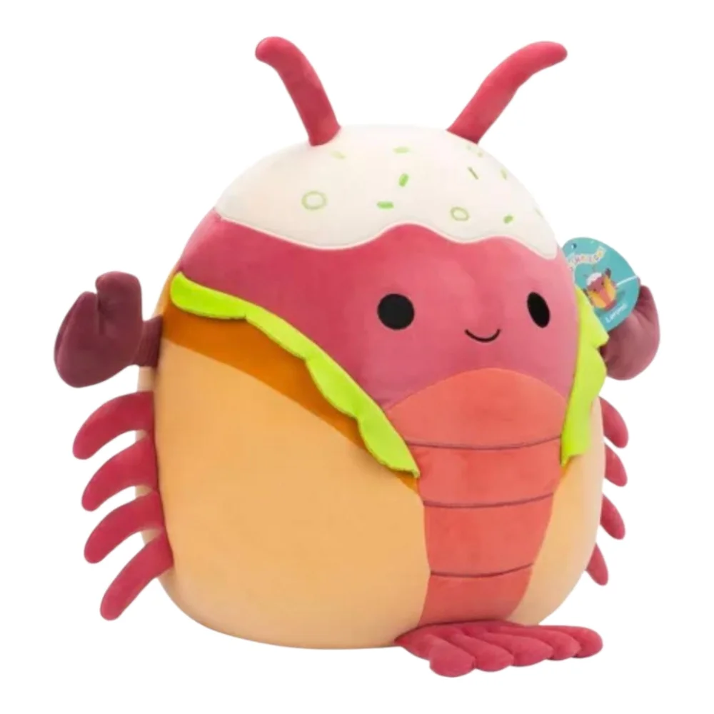 Squishmallows Lorono Lobster‎ Roll Christmas 2024 Plush 16